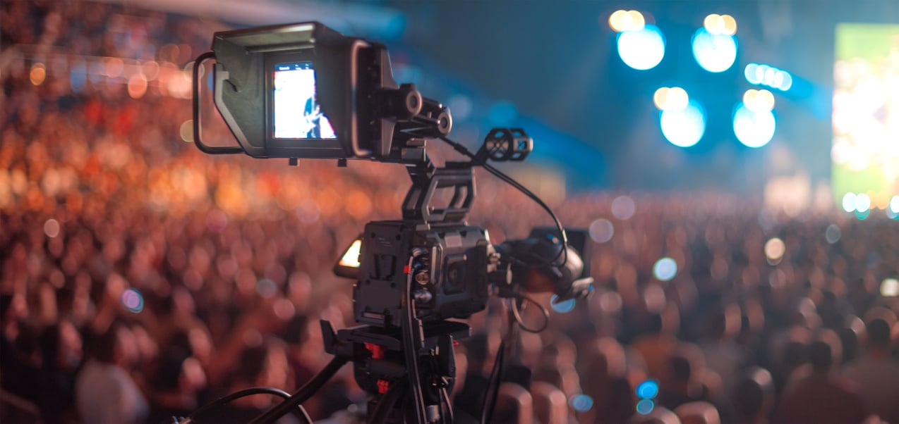 Studio Camera at the Concert.